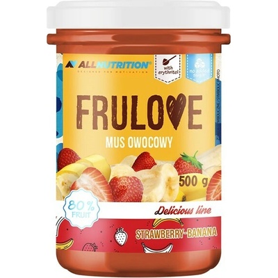 ALLNUTRITION FRULOVE OVOCNÁ PĚNA STRAWBERRY BANANA 500 g
