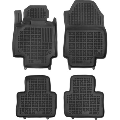 Rezaw-Plast Гумени стелки за Toyota RAV4 (2018+) with manual gearbox, 4x4 (AWD), 2x4 (FWD) - тип леген (201445)
