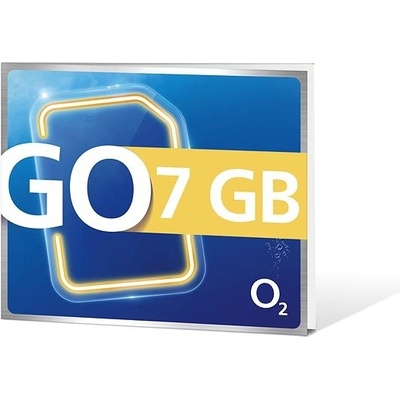 O2 Předplacená karta GO 7 GB – Zboží Živě