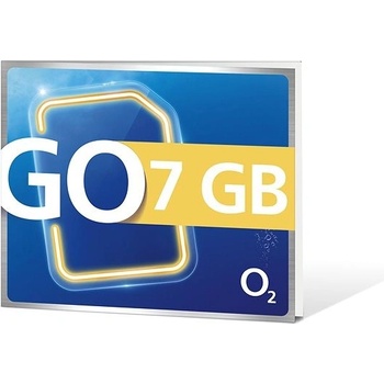 O2 Předplacená karta GO 7 GB