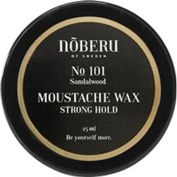 Noberu Sandalwood Strong Hold vosk na knír 25 ml