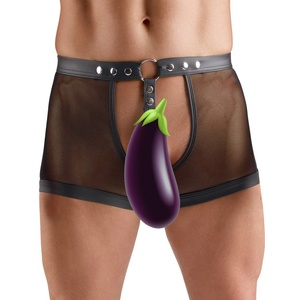 Svenjoyment Delicate Net Jock Pants with Cock Ring 2100398 Black 3XL