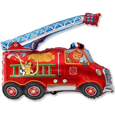 FLEXMETAL Balón foliový 60 cm Hasiči