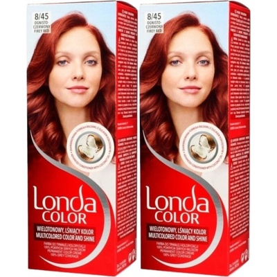 Londa Color Barva na vlasy Ohnivě Červená 8/45 x3