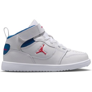 Air Jordan Маратонки Air Jordan Kids Jordan Court High-Top Trainers - White/Red/Blue