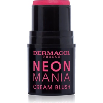 Dermacol Neon Mania кремообразен руж цвят 1 Pink 5.2 гр