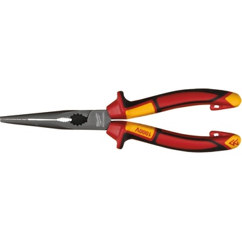 MILWAUKEE VDE kliešte dlhé zaguľatené 205mm