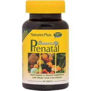 NaturesPlus Prenatal Multivitamins [90 Таблетки]