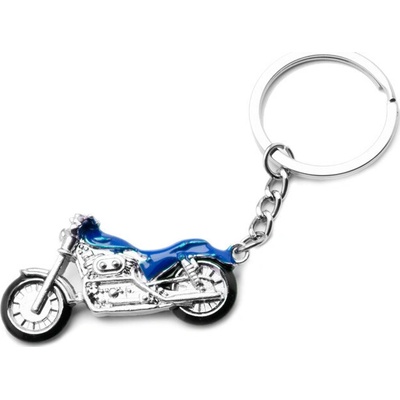 mobilNET kľúčenka/prívesok - motorka, modrá