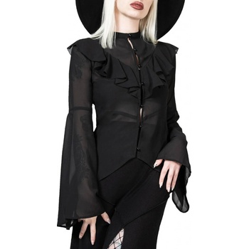 Killstar tričko Valentine's Heart Čierna