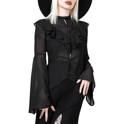 Killstar tričko Valentine's Heart Čierna