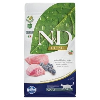 Farmina Pet Foods N&D PRIME CAT Adult Lamb & Blueberry 1,5 kg