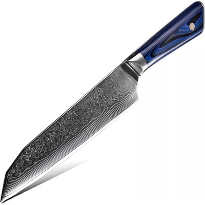 IZMAEL Damaškový kuchynský nôž Sasebo Kiritsuke 19 cm