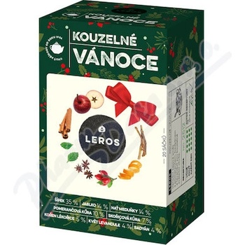 Leros KÚZELNÉ VIANOCE bylinný čaj s korením 20 x 2 g