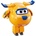 Alpha Group Фигура Alpha Group Super wings - Трансформиращо се яйце, асортимент (72055)