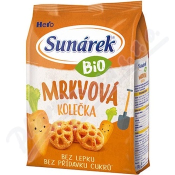 Sunar Bio mrkvová kolečka 45 g
