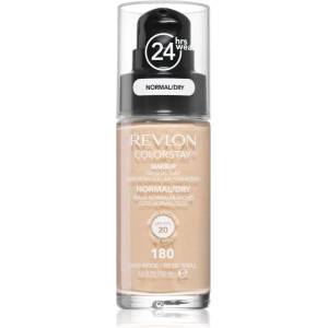 Revlon Cosmetics ColorStay SPF 20 дълготраен фон дьо тен за нормална към суха кожа цвят 180 Sand Beige 30ml