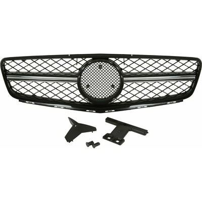 BLIC Přední maska (AMG STYLING, chrom/černý lesk) MERCEDES TŘÍDY C W204 01.2007–12.2013 – Zboží Mobilmania