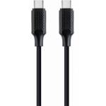 Gembird Кабел USB 2.0 C - C, M/M, 1, 5 m, черен CC-USB2-CMCM60-1.5M (CC-USB2-CMCM60-1.5M)