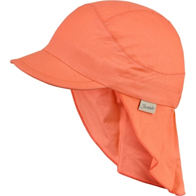 Sterntaler Детска шапка с козирка Sterntaler Kid's Peaked Cap with Neck Protection Uni Cap - Leuchtorange - размер 57 cm (904-1902-0916)