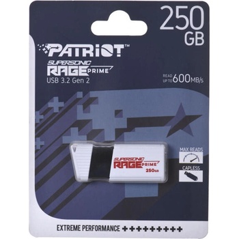 Image 1 of Patriot Supersonic Rage Prime 250GB USB 3.2 PEF250GRPMW32U