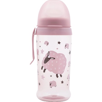 Lorelli Спортна бутилка с мек накрайник Lorelli My Friend - 350 ml, Mellow Rose (10200690005)