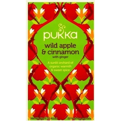 Pukka Herbs čaj s divokým jablkem a skořicí a zázvorem 20 sáčků