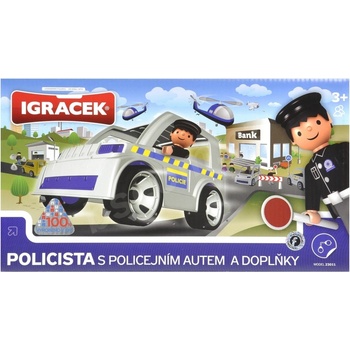 Efko Igráček policista s autem