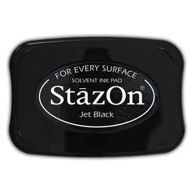 StazOn Pečiatková poduška jat black