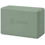 GAIAM Йога блокче Gaiam Block Yoga block - Vintage Green - размер 22, 9 x 15, 2 x 10, 1 cm (580-1407-0511)
