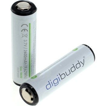 Digibuddy Батерия Digibuddy Li-Ion 18650, 2600 mAh, 2 бр (8005455)