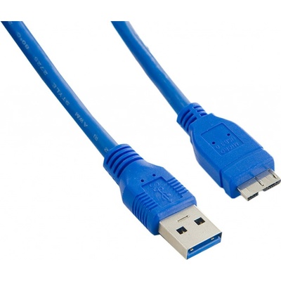 4World 08954 USB 3.0 AM-AF 1,5m, modrý