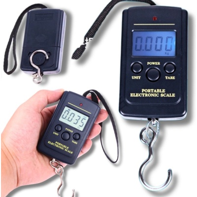 ISO Digitálna závesná váha s presnosťou 10g 40kg