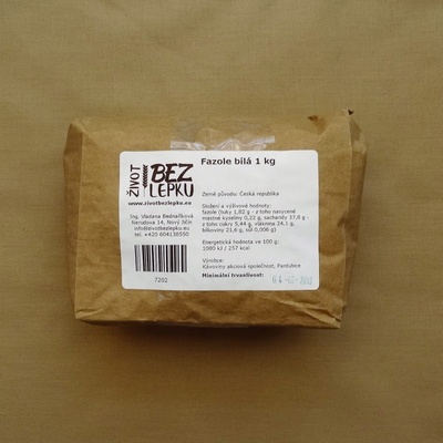 Život bez lepku Fazuľa malá biela 1 kg