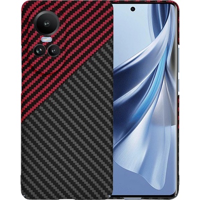 Techsuit Carbonite FiberShell Oppo Reno10 / Reno10 Pro červený Vortex KF2333946
