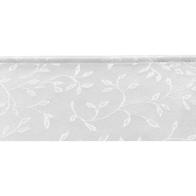Běhoun Konsimo FRIDO / / 100% polyester / bílá 40 x 180 cm