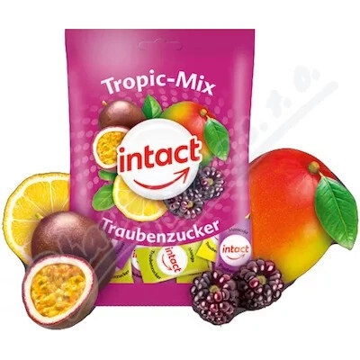 INTACT Hroznový cukor Tropic MIX 75 g
