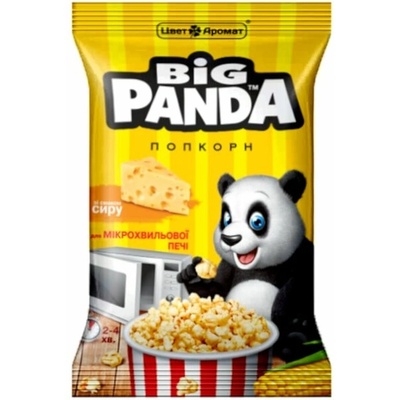 Big Panda popcorn do mikrovlnky Syrový 100 g