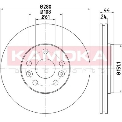 Kamoka Auto Parts 1033466