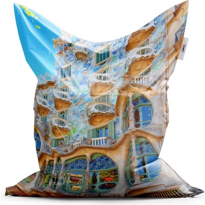 Sablio Sedací vak Classic Barcelona Gaudi Casa Batllo 150x100 cm