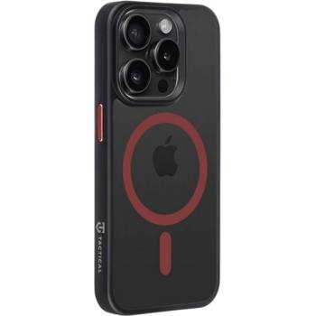 Tactical iPhone 15 Pro TACTICAL MAGFORCE HYPERSTEALTH 2.0 Силиконов удароустойчив протектор за телефон, MagSafe, ЧЕРЕН/ЛИЛА 57983121101 (57983121101)