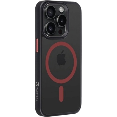 Tactical iPhone 15 Pro TACTICAL MAGFORCE HYPERSTEALTH 2.0 Силиконов удароустойчив протектор за телефон, MagSafe, ЧЕРЕН/ЛИЛА 57983121101 (57983121101)