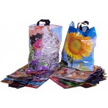 Taška LDPE 42+5 x47 cm rôzne vzory FAREBNY mix