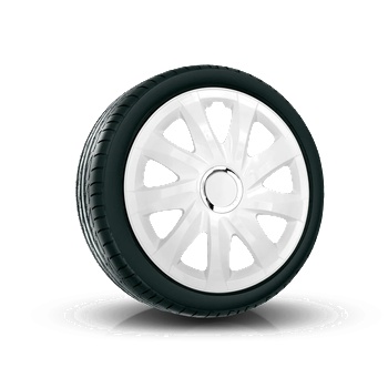 Image 1 of NRM капаци 14", drift ЛАКИРАНИ БЕЛИ 4брой (vtv-pu-22239)