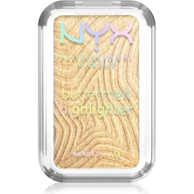 NYX Professional Makeup Buttermelt Highlighter rozjasňovač butta than gold 25 5 g