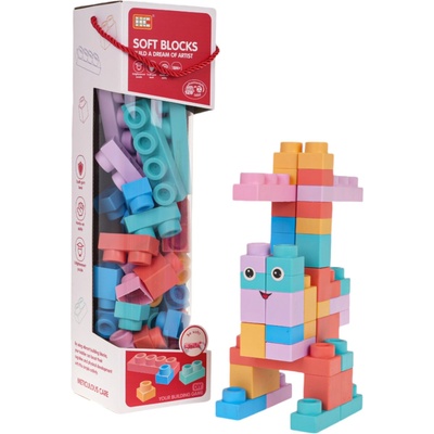 RKToys Měkké stavebnicové kostky 44 ks
