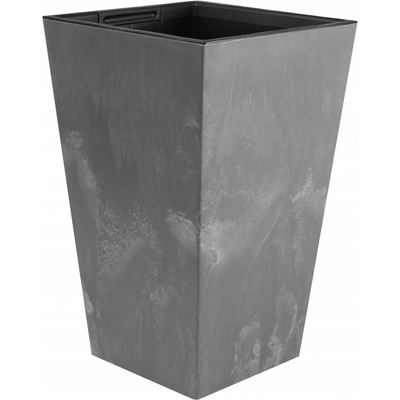 Prosperplast Květináč šedý čtvercový 75 cm plast