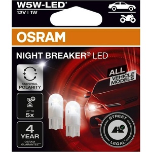 OSRAM night breaker led gen 2 2hfb w5w 1w 5700k