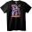 NOONEBRAND Тениска Guns Кафяв Бриз - M, Black
