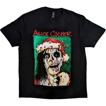 Alice Cooper Риза Xmas Card Unisex Black S (ACTEE26MB01)